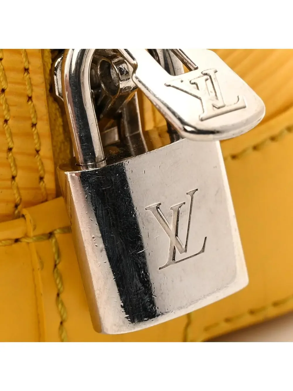 Louis Vuitton Epi Alma Bb Citron #308835L12B
